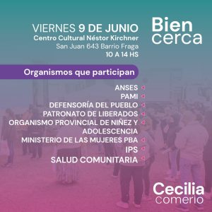 Lee más sobre el artículo «Bien Cerca» estará el viernes en Barrio Fraga