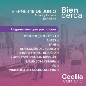 Lee más sobre el artículo «Bien Cerca», el viernes en Brown y Lazarte