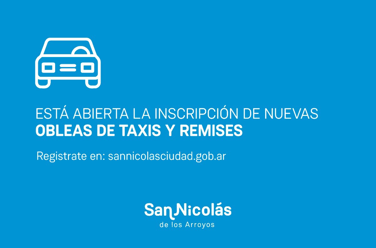 Lee más sobre el artículo Inscripción para obtener nuevas obleas de taxis y remises