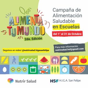 Lee más sobre el artículo Segunda edición de la campaña «Alimenta tu Mundo» en escuelas nicoleñas