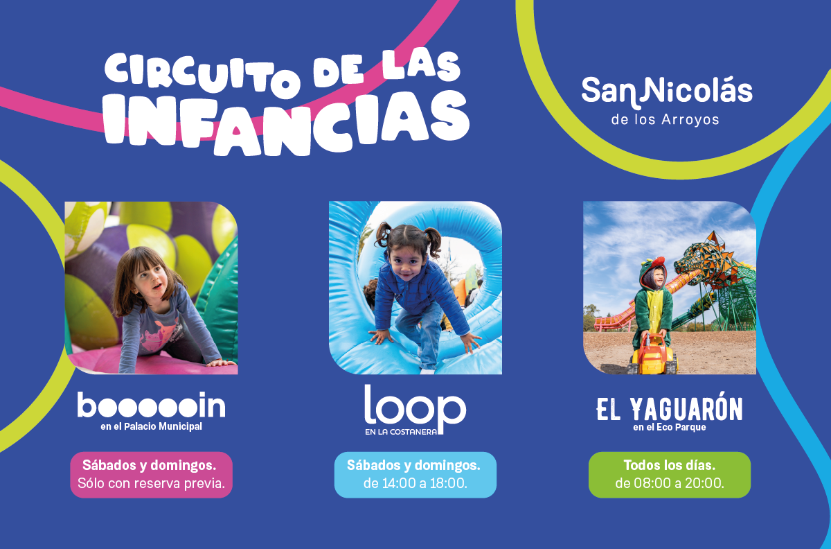 Lee más sobre el artículo Circuito de las Infancias, para disfrutar el fin de semana