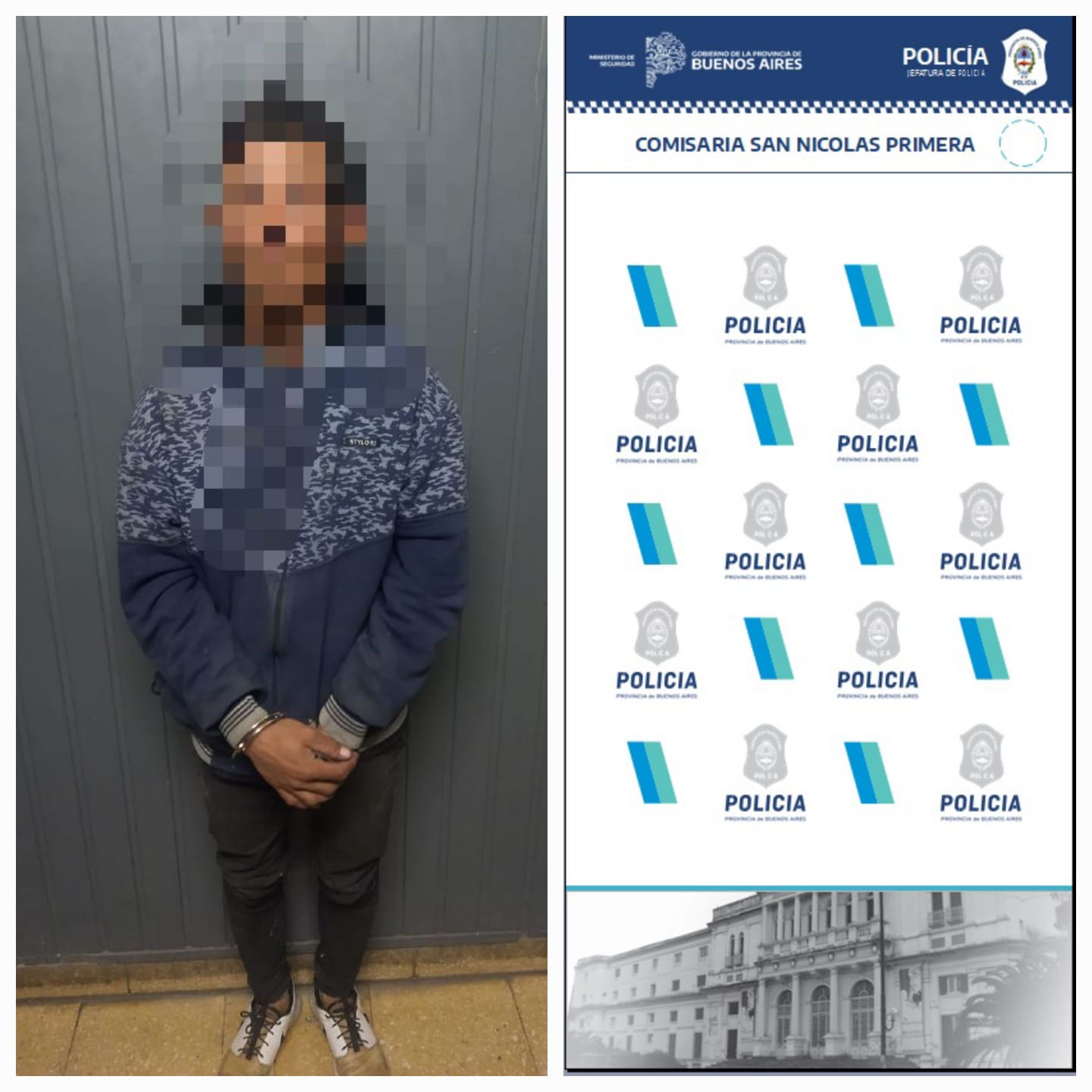 Lee más sobre el artículo Detienen a un individuo cuando ingresaba a una vivienda saltando el tapial