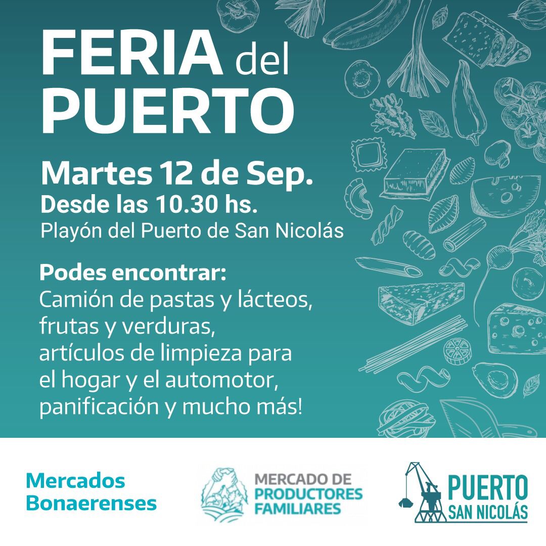 Lee más sobre el artículo Vuelve la Feria al Puerto de San Nicolás