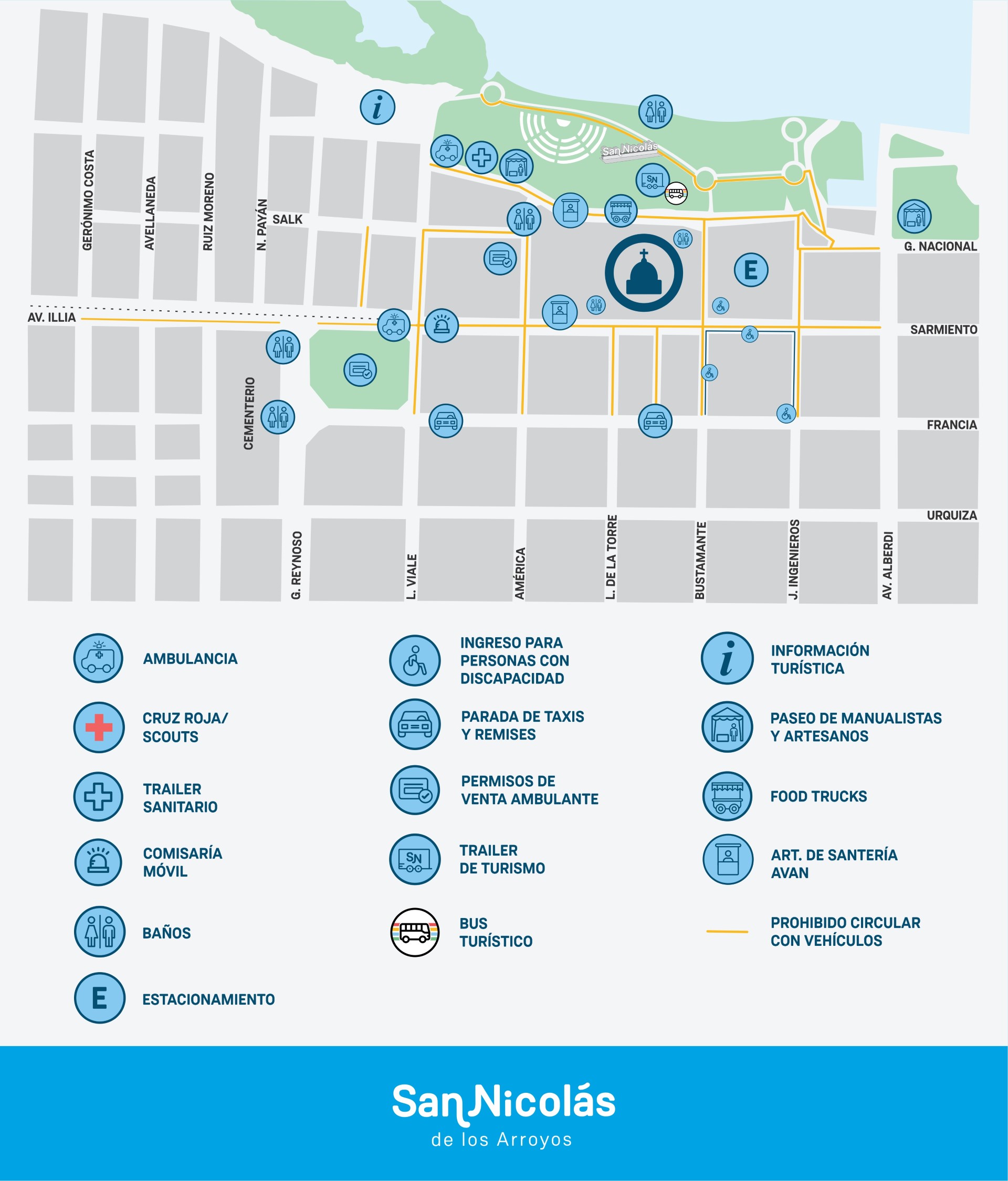 Lee más sobre el artículo Cambios en el tránsito por el aniversario de la Virgen