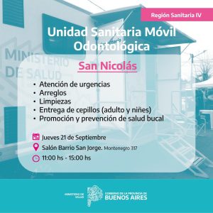 Lee más sobre el artículo Llega la Unidad Sanitaria Móvil Odontológica de la gobernación a la ciudad