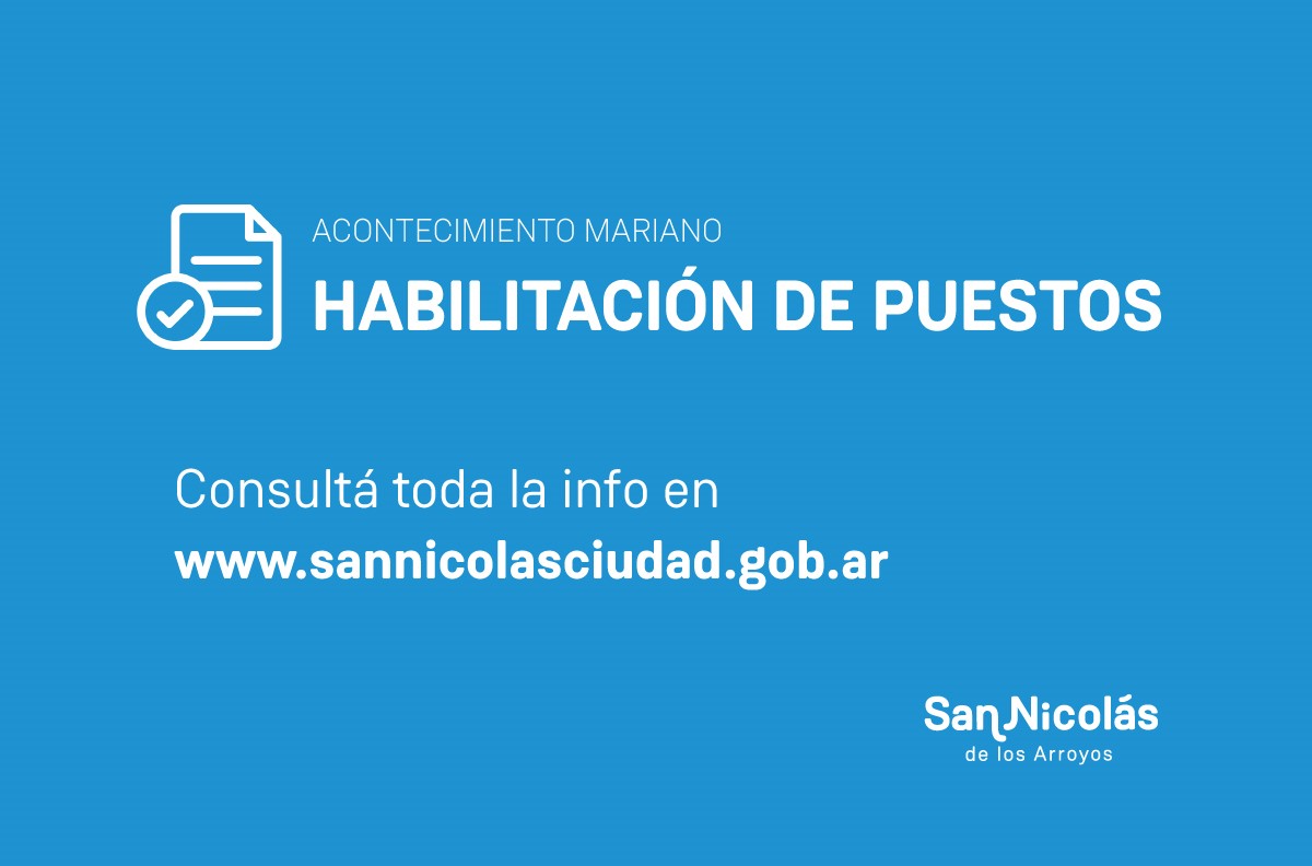 Lee más sobre el artículo Acontecimiento Mariano: requisitos para los puestos de venta ambulante