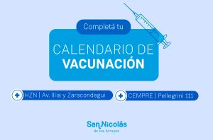 Lee más sobre el artículo La Municipalidad continúa con la vacunación de calendario