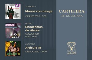 Lee más sobre el artículo Espectáculos nicoleños en la cartelera del Teatro
