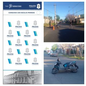 Lee más sobre el artículo Accidente entre auto y moto en la zona sur