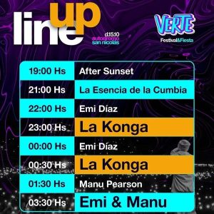 Lee más sobre el artículo Arrancó el «Festival Verte» en el Autódromo San Nicolás, con el show de La Konga