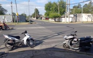 Lee más sobre el artículo Avenida Moreno y América: otro choque entre motos