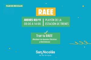 Lee más sobre el artículo El jueves, campaña de recolección de residuos electrónicos