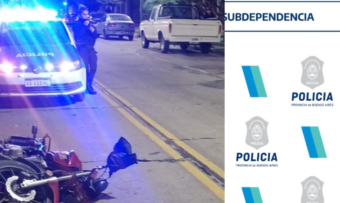 Lee más sobre el artículo Chocaron moto y camioneta en Alberdi y Chacabuco