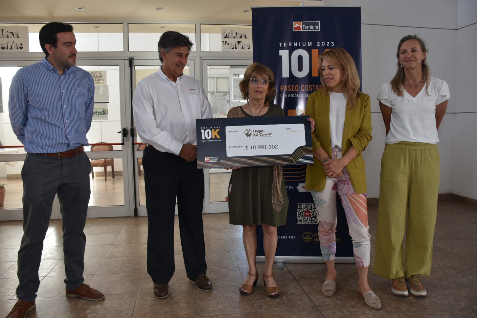 Lee más sobre el artículo 10K Ternium 2023 – Se recaudaron casi 11 millones de pesos a beneficio del Hogar del Carmen