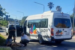 Lee más sobre el artículo Una joven herida tras chocar moto con trafic