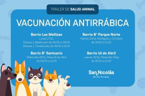 Lee más sobre el artículo Campaña de vacunación antirrábica en barrios de la ciudad