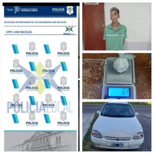 Lee más sobre el artículo Iban en auto robado y llevaban cocaína