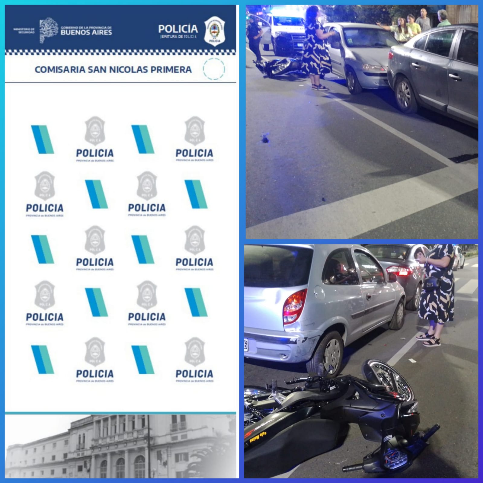 Lee más sobre el artículo Una joven con lesiones graves tras accidente en Mitre y Moreno