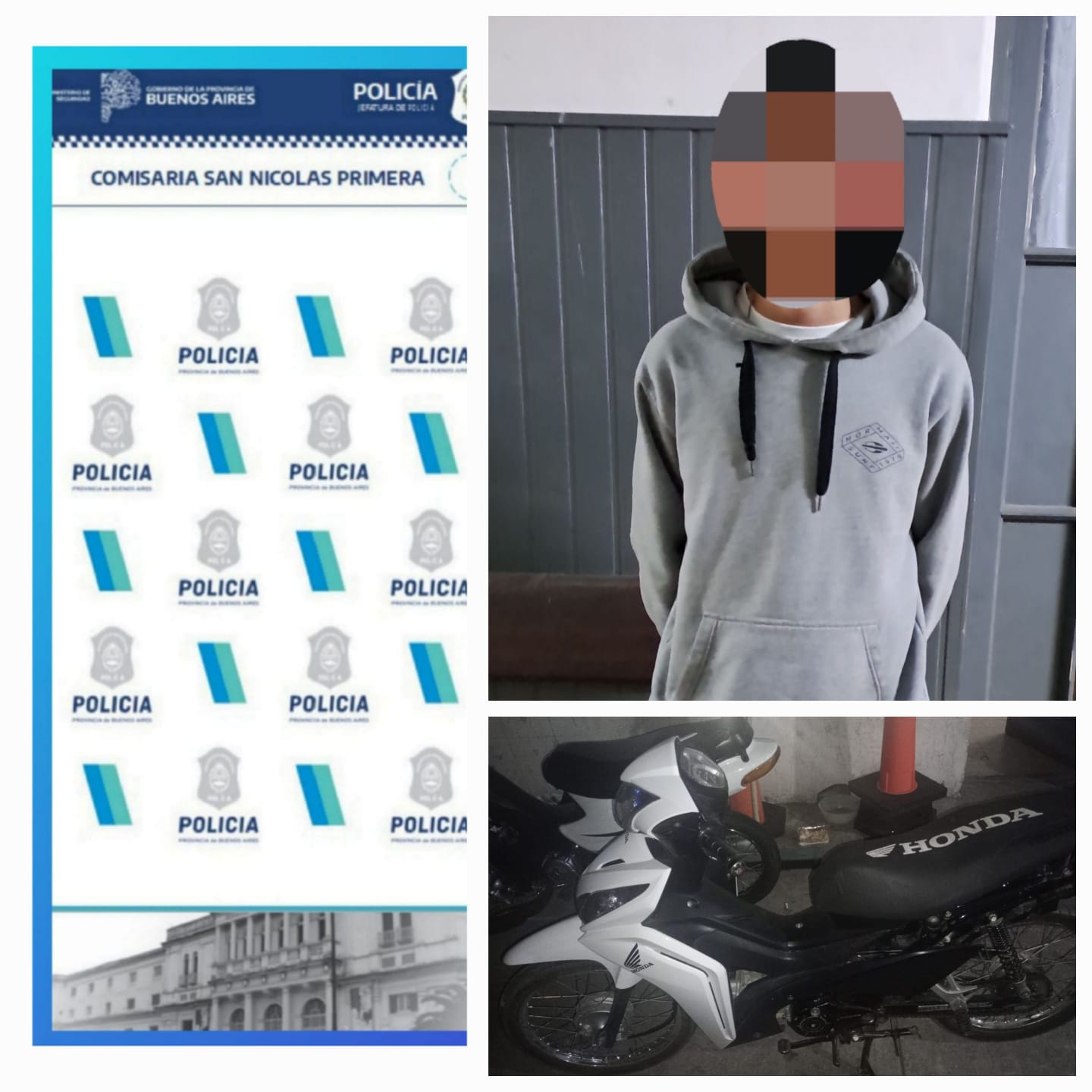 Lee más sobre el artículo Detienen a un joven que circulaba en moto robada