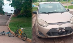 Lee más sobre el artículo Un niño en bicicleta chocó con un automóvil