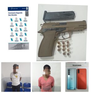 Lee más sobre el artículo Detuvieron a un hombre que portaba arma y dos celulares