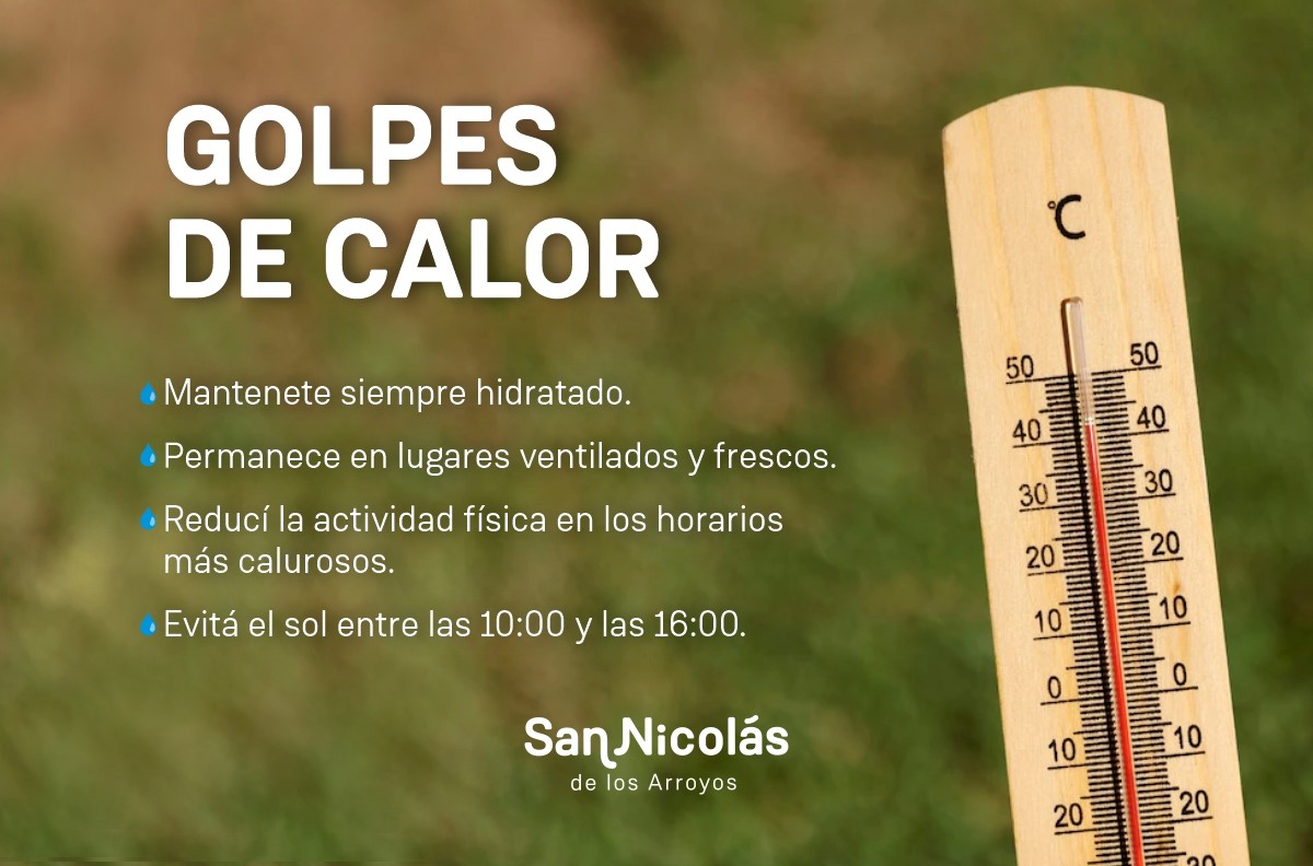 Lee más sobre el artículo Altas temperaturas: consejos para prevenir golpes de calor