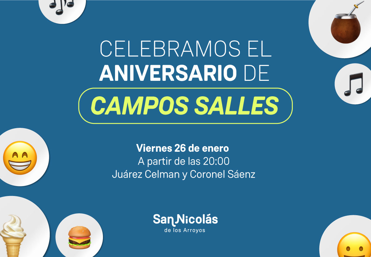 Lee más sobre el artículo Este viernes se celebra el aniversario de Campos Salles