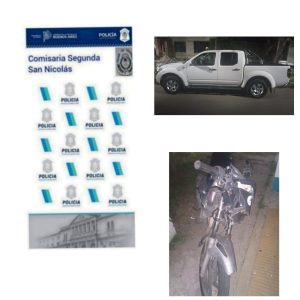 Lee más sobre el artículo Chocaron moto y camioneta en Ruta 188 y Santiago del Estero