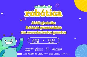 Lee más sobre el artículo Inscripción para Colonia de Robótica 2024