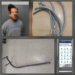 Lee más sobre el artículo Detienen a un sujeto que robó en Servicios Públicos Municipal