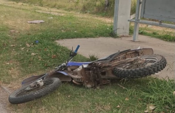 Lee más sobre el artículo Motociclista sufrió lesiones graves en accidente