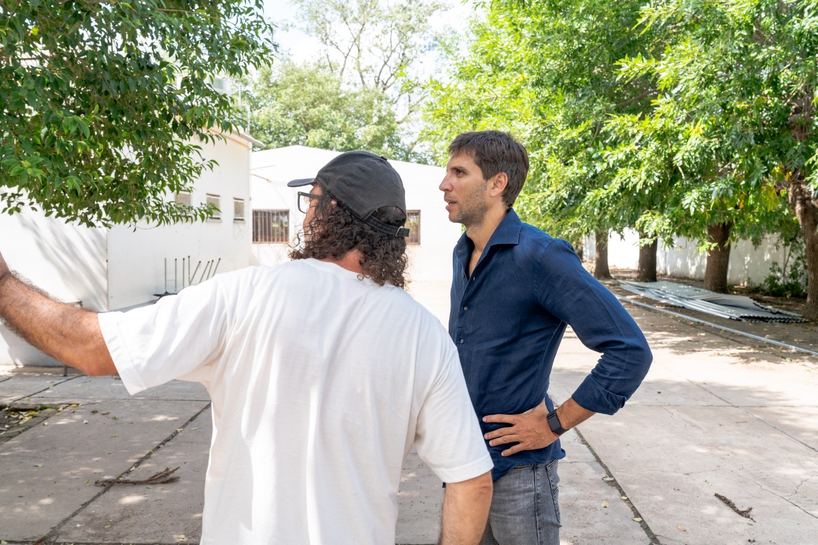 Lee más sobre el artículo Santiago Passaglia anunció obras en la escuela de Campos Salles afectada por el temporal