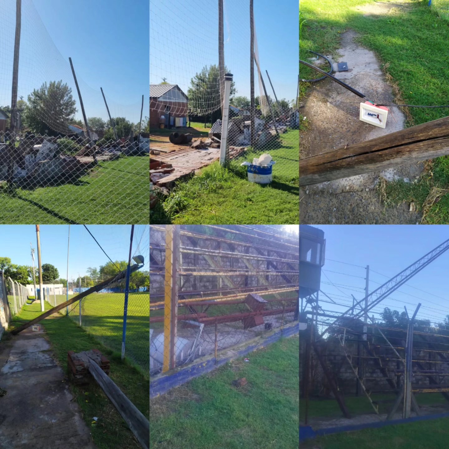 Lee más sobre el artículo Se postergó el inicio de la liga nicoleña de fútbol, por daños en los estadios