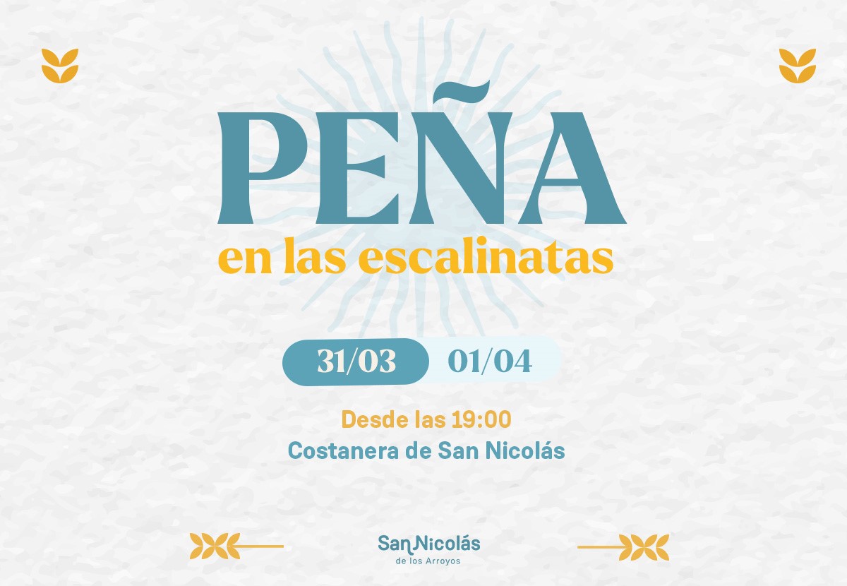 Lee más sobre el artículo Peña folclórica en las Escalinatas de la Costanera