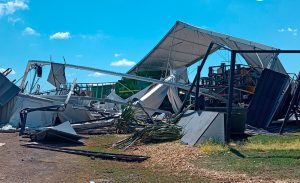Lee más sobre el artículo El predio ferial de Expoagro fue arrasado por la tormenta