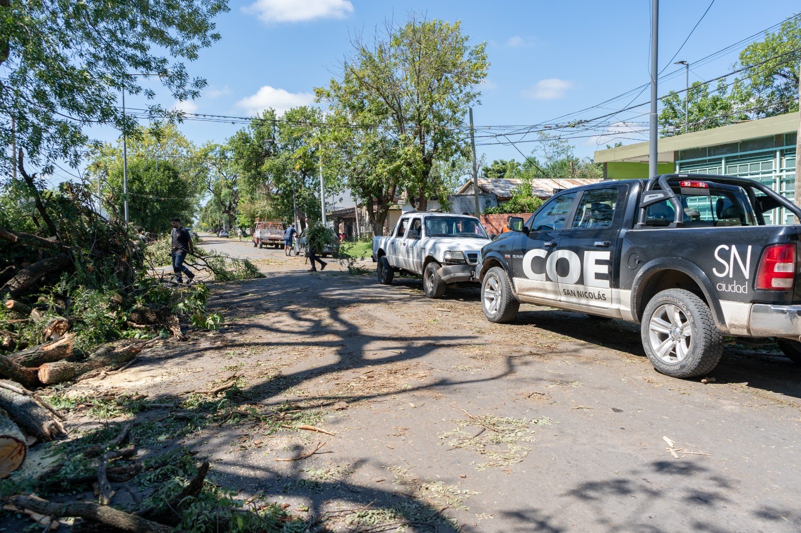 Lee más sobre el artículo Continúa el accionar del municipio para normalizar los servicios