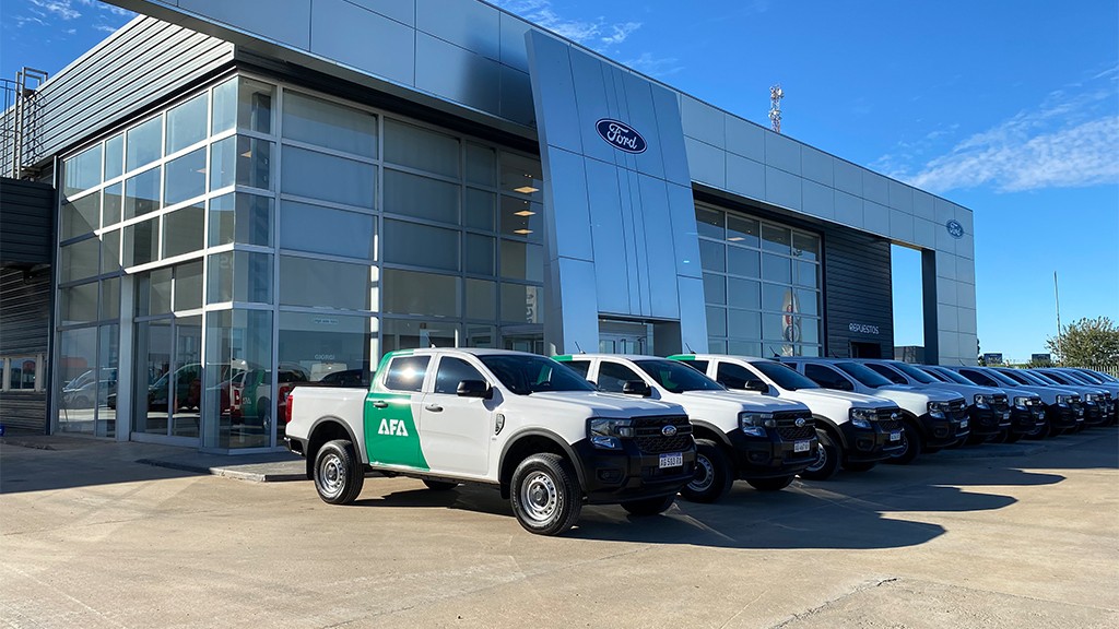 Lee más sobre el artículo Giorgi entregó 14 pickups Ford Ranger a la AFA