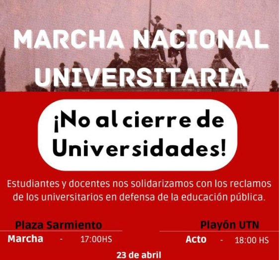 Lee más sobre el artículo Este martes los nicoleños marchan  contra el cierre de universidades públicas