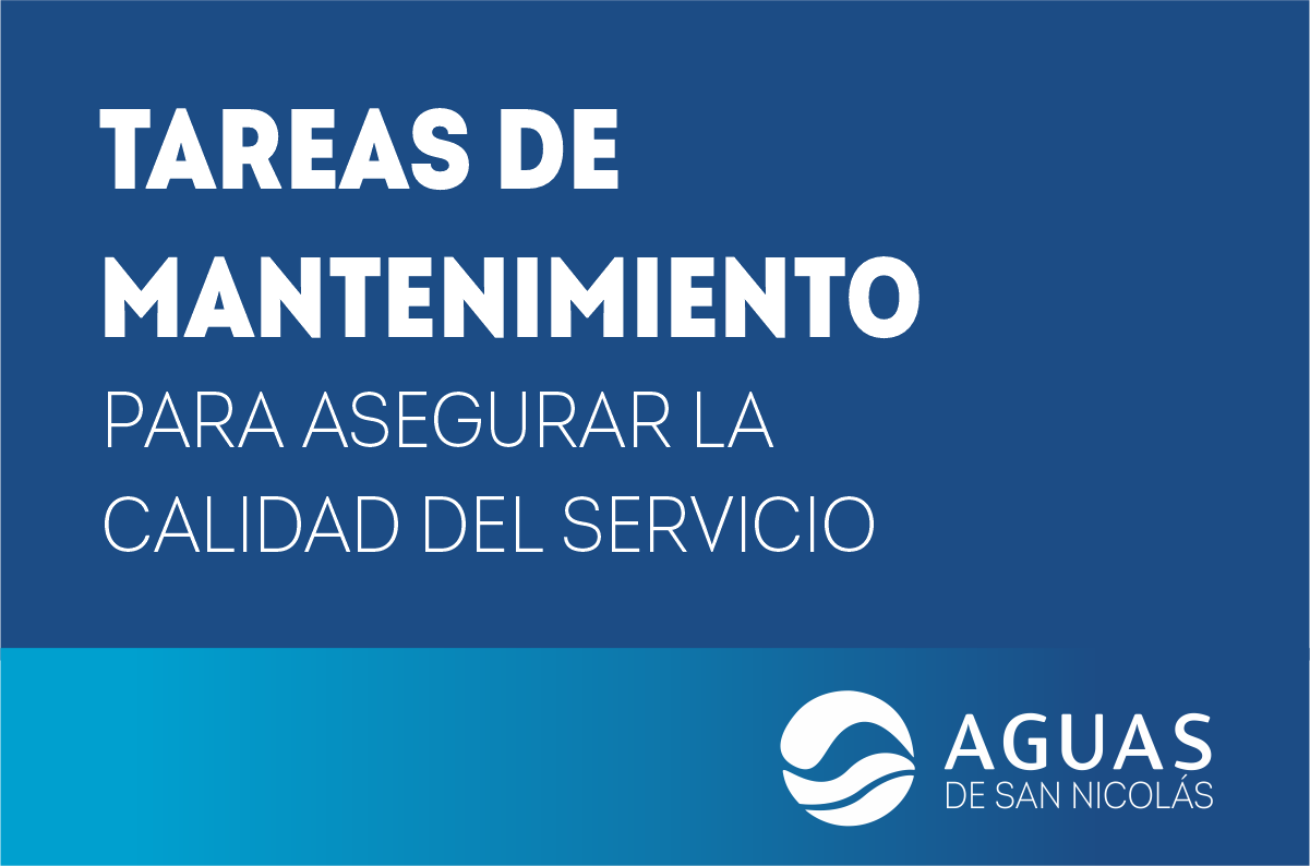 Lee más sobre el artículo El jueves, mantenimiento de red de agua potable