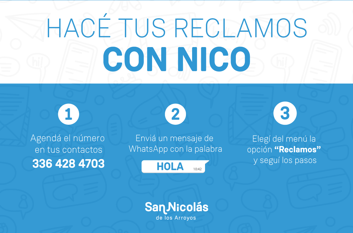 Lee más sobre el artículo Asistente Virtual Nico atiende tus reclamos en el municipio local