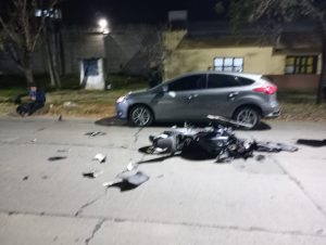 Lee más sobre el artículo Un herido a raíz de choque en zona sur