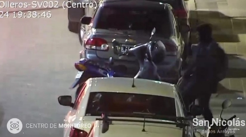 Lee más sobre el artículo Detenido por robar moto y casco en pleno centro nicoleño