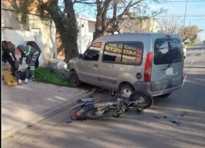 Lee más sobre el artículo Otros dos accidentes moto-auto en la zona norte de la ciudad