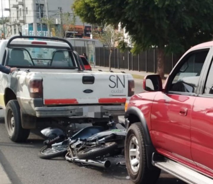 Lee más sobre el artículo Choque en cadena sobre Acceso Perón y Rucci