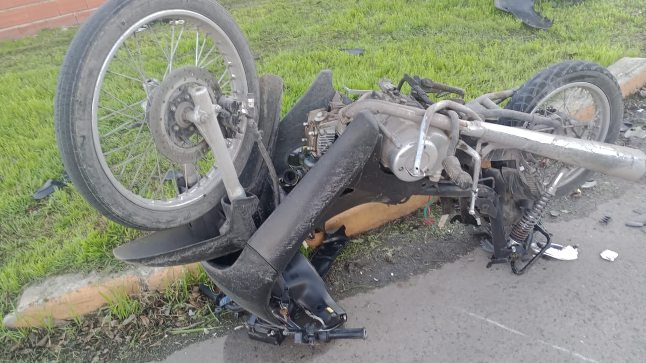 Lee más sobre el artículo Un joven herido a raíz de accidente en Cavalli y Las Heras