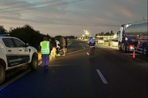 Lee más sobre el artículo Tragedia en la Autopista: un camión embistió y mató a dos personas a la altura de Sánchez