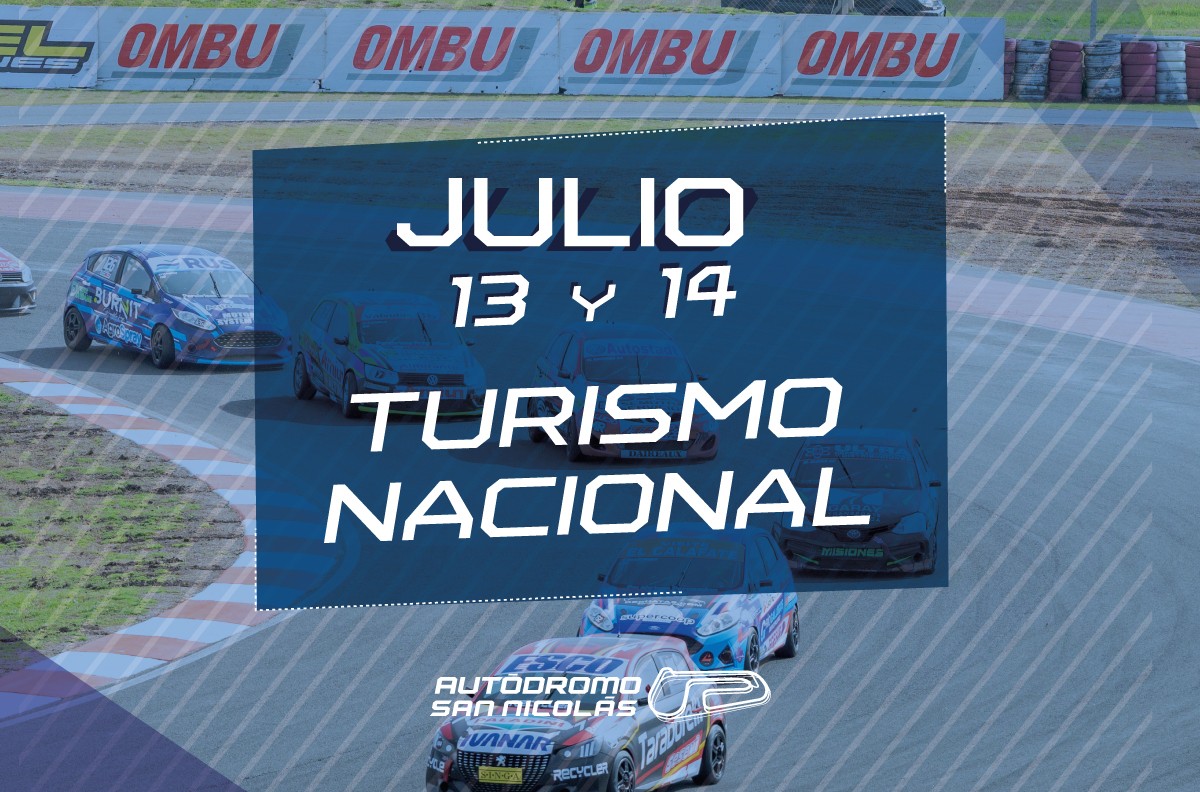 Lee más sobre el artículo Vuelve el Turismo Nacional al Autódromo San Nicolás