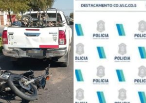 Lee más sobre el artículo Motociclista con lesiones graves tras choque con camioneta en Barrio Itec