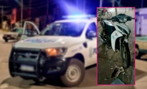 Lee más sobre el artículo Un joven perdió el control de su moto y está muy grave