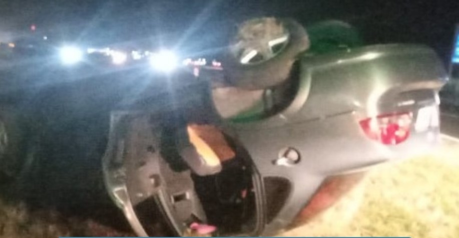 Lee más sobre el artículo Despistó y volcó en la Autopista, a la altura de Ramallo